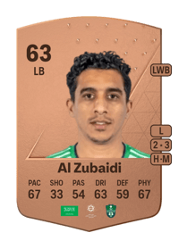 Ibrahim Al Zubaidi Common 63 OVR