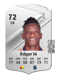 Edgar Ié Rare 72 OVR