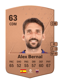 Álex Bernal Common 63 OVR