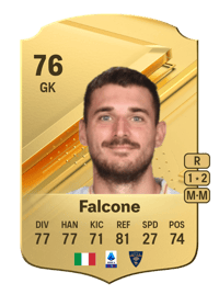 Wladimiro Falcone Rare 76 OVR