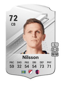 Joakim Nilsson Rare 72 OVR