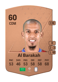Abdulrahman Al Barakah Common 60 OVR