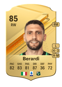 Domenico Berardi Rare 85 OVR