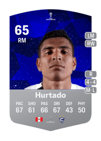 Paolo Hurtado CONMEBOL Sudamericana 65 OVR