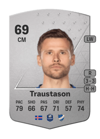 Arnór Ingvi Traustason Common 69 OVR