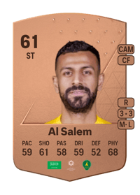 Abdullah Al Salem Common 61 OVR