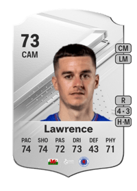 Tom Lawrence Rare 73 OVR