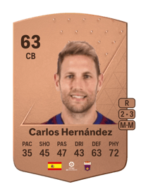 Carlos Hernández Common 63 OVR