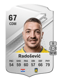 Josip Radošević Rare 67 OVR