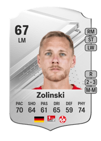 Ben Zolinski Rare 67 OVR