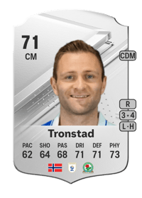 Sondre Tronstad Rare 71 OVR