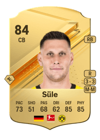 Niklas Süle Rare 84 OVR