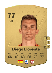 Diego Llorente Common 77 OVR