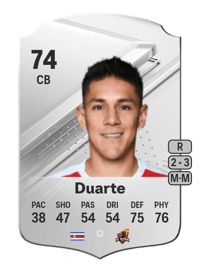 Óscar Duarte Rare 74 OVR