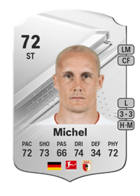 Sven Michel Rare 72 OVR