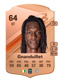 Armand Gnanduillet Rare 64 OVR