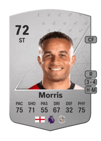 Carlton Morris Common 72 OVR