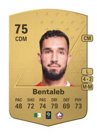 Nabil Bentaleb Common 75 OVR