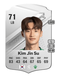 Kim Jin Su Rare 71 OVR