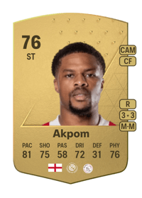 Chuba Akpom Common 76 OVR