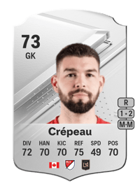 Maxime Crépeau Rare 73 OVR