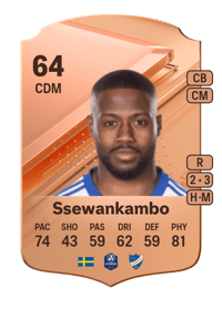 Isak Ssewankambo Rare 64 OVR