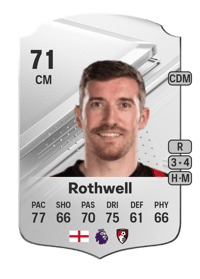 Joe Rothwell Rare 71 OVR