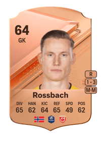 Sondre Rossbach Rare 64 OVR