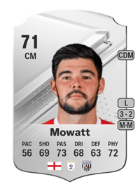 Alex Mowatt Rare 71 OVR