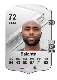 Éder Balanta Rare 72 OVR