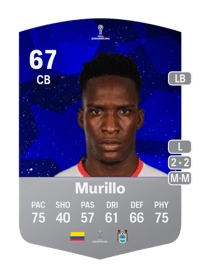 Yonatan Murillo CONMEBOL Sudamericana 67 OVR