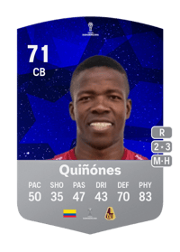 Julián Quiñónes CONMEBOL Sudamericana 71 OVR
