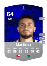 Ariel Martínez CONMEBOL Sudamericana 64 OVR
