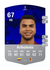 Juan Arboleda CONMEBOL Sudamericana 67 OVR