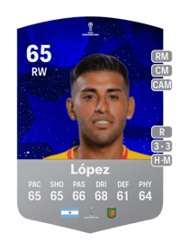 Sergio López CONMEBOL Sudamericana 65 OVR