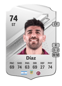 Leandro Díaz Rare 74 OVR
