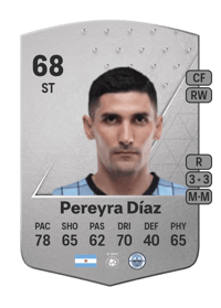 Jorge Pereyra Díaz Common 68 OVR