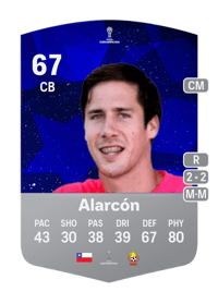 Francisco Alarcón CONMEBOL Sudamericana 67 OVR