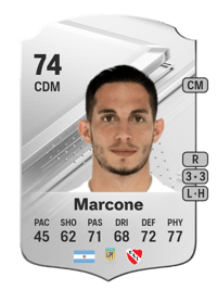 Iván Marcone Rare 74 OVR