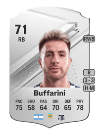 Julio Buffarini Rare 71 OVR