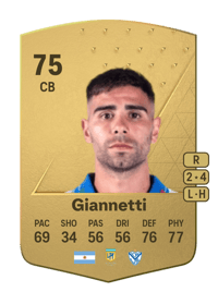 Lautaro Giannetti Common 75 OVR