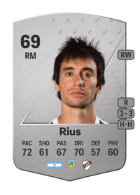Ciro Rius Common 69 OVR