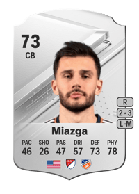 Matt Miazga Rare 73 OVR