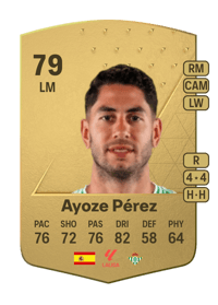 Ayoze Pérez Common 79 OVR