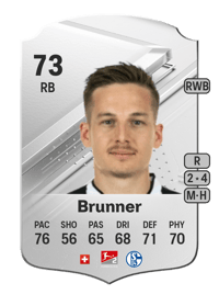 Cédric Brunner Rare 73 OVR