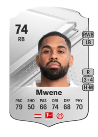Phillipp Mwene Rare 74 OVR