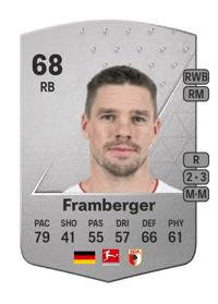Raphael Framberger Common 68 OVR