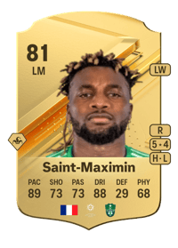 Allan Saint-Maximin Rare 81 OVR