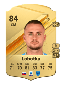 Stanislav Lobotka Rare 84 OVR