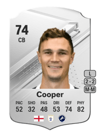 Jake Cooper Rare 74 OVR